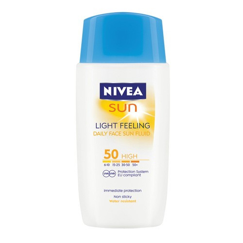 Nivea Light Feeling Daily Face Sun Fluid SPF 50