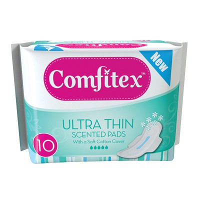 Comfitex Cotton Soft Ultra Pads, Scented or Unscented