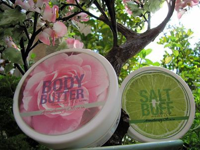 Body butter and buff (Aromatherapy Oils of SA)