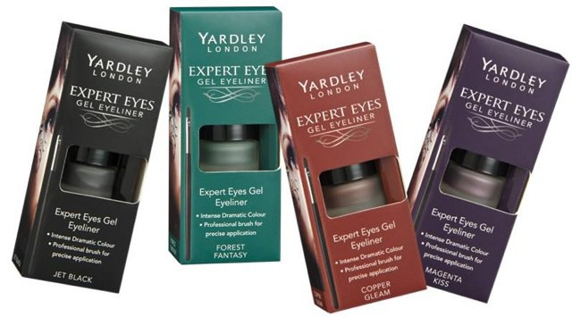 Yardley Expert Eyes Gel Eyeliner - Copper Gleam