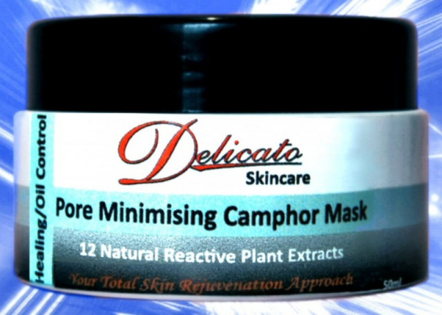 Delicato Skincare's Pore Minimising Camphor Mask