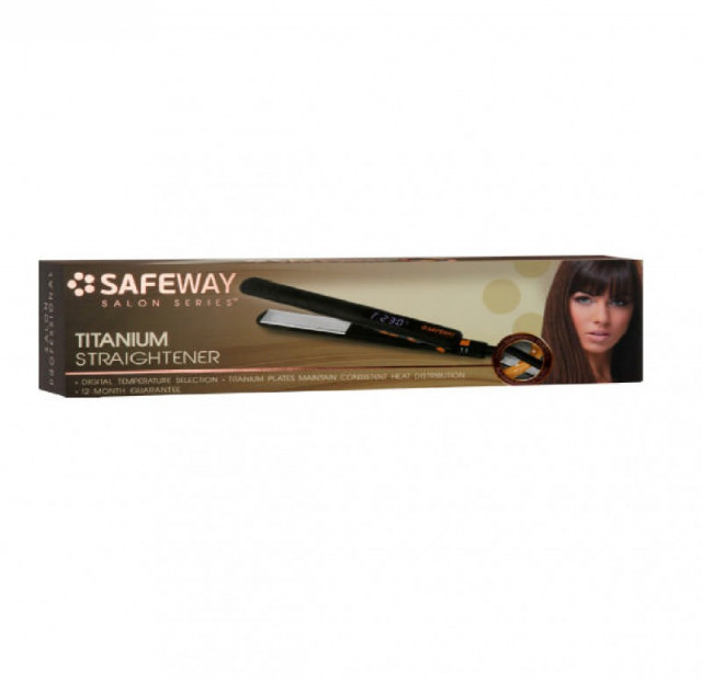 Safeway salon series clearance titanium straightener