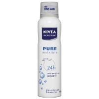 Nivea Pure Invisible 24 Hr Deodorant Aerosol