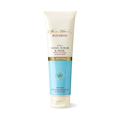 African Extracts Rooibos Purifying 3-in-1 Wash, Scrub and Mask