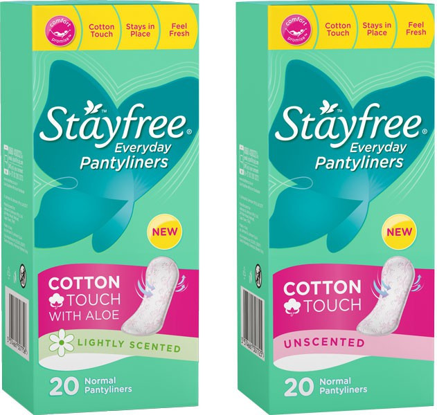 Stayfree Everyday Pantyliners - Cotton Touch