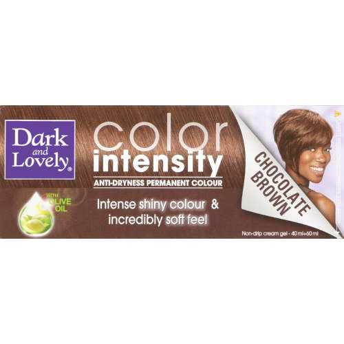 Dark and Lovely color intensity chocolate brown