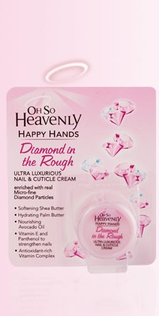 OH SO HEAVENLY Happy Hands DIAMOND IN THE ROUGH Nail &amp; Cuticle Cream