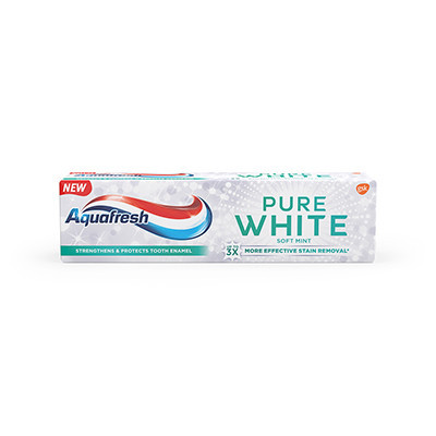 Aquafresh Pure White Soft Mint