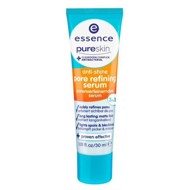 Essence pureskin anti shine pore refining serum