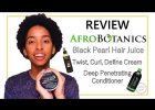 REVIEW: AfroBotanics Hair Juice, Styling cream and Deep Conditioner | South African YouTuber