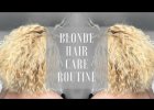 BLONDE HAIR CARE ROUTINE | HOLY GRAIL PRODUCTS FOR BLEACHED BLONDE HAIR | VIVID VALENTINE
