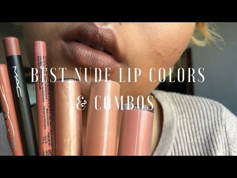BEST NUDE LIP COLORS &amp; COMBS FOR WOC | VIVID VALENTINE