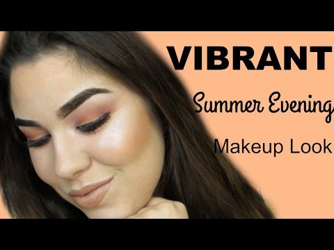Vibrant Summer Evening Makeup Look | Cassandra da Silva