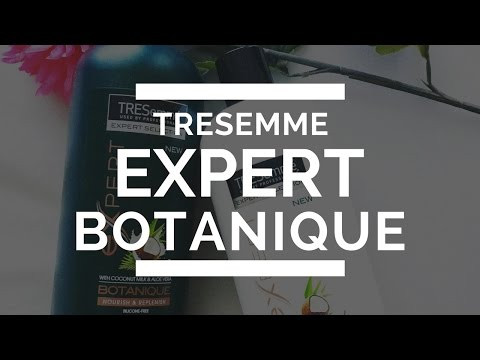Tresemme Botanique Shampoo and Conditioner First Impression