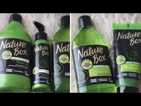 Hair Wash Day with Nature Box Products| Nature Box Avocado Range Review