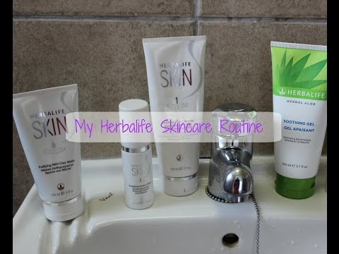 MY CURRENT SKIN CARE ROUTINE|| HERBALIFE SKIN **South African Youtuber**
