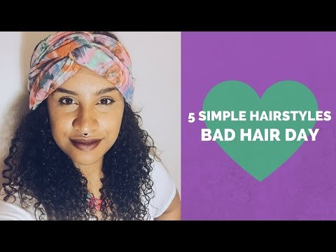 5 Simple Hairstyles with Scarves | Bad Hair Day Ideas Tutorial | How to (Kristenite Speaks)