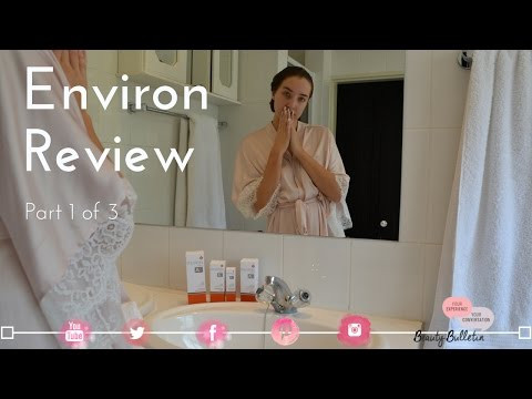 Environ Skin Care Beauty Bulletin Review Part 1 of 3 by Romina