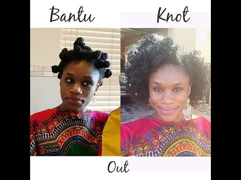 Bantu Knot Out Tutorial l Hairdo of the Day l Wedding OOTD/HOTD l Nigerian/ South African Youtuber