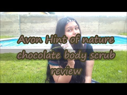 avon chocolate body scrub review by beautydivanaz