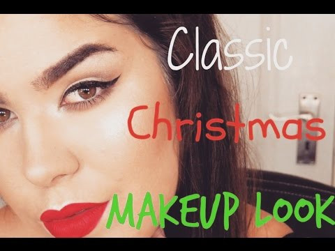 Classic Christmas Makeup Look | From South Africa | Cassandra da Silva