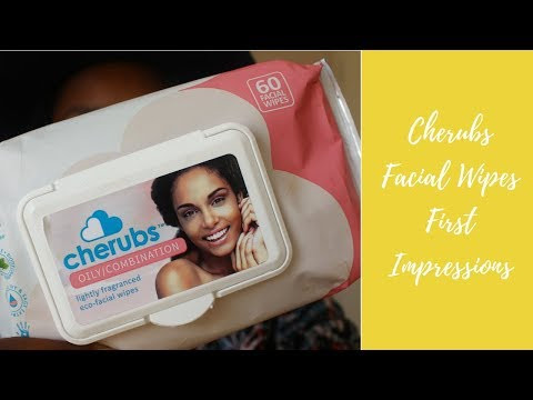 Cherubs Facial Wipes First Impressions | Amanda Klaas