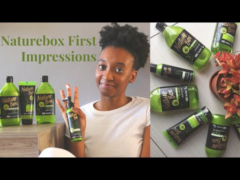 NATURE BOX FIRST IMPRESSIONS | VEGAN NATURAL HAIR AND BODY PRODUCTS | SOUTH AFRICAN YOUTUBER