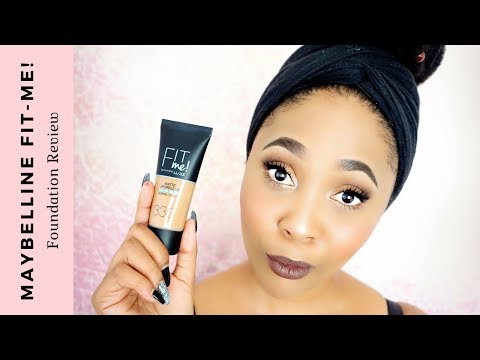 DOES IT &quot;FIT&quot;? MAYBELLINE FITME! FOUNDATION | REVIEW