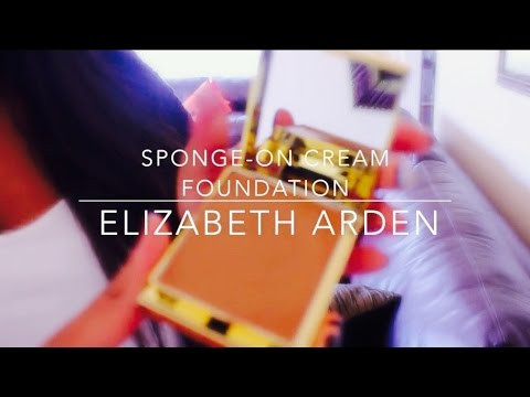 Elizabeth Arden Sponge-On Cream Foundation | First Impressions + Review