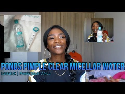 #StopHiding Ponds Pimple Clear Micellar Water Review - Reviews | Latifah X