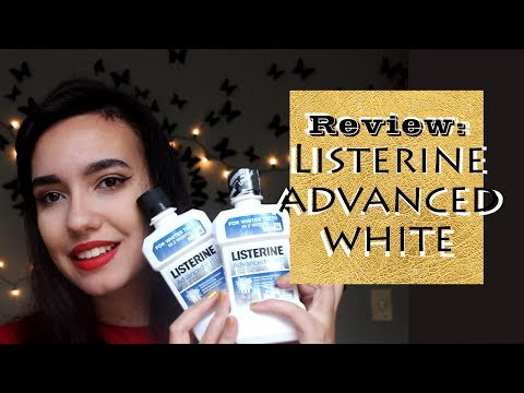 Listerine Advanced White Review | #2WeeksWhiterTeeth