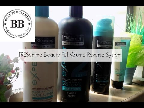 TRESemme Beauty-Full Volume Reverse System Range Demo &amp; Review | South African Beauty Blogger