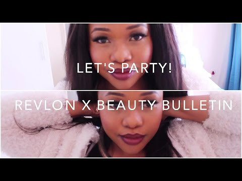 Revlon Party Look GRWM Beauty Bulletin