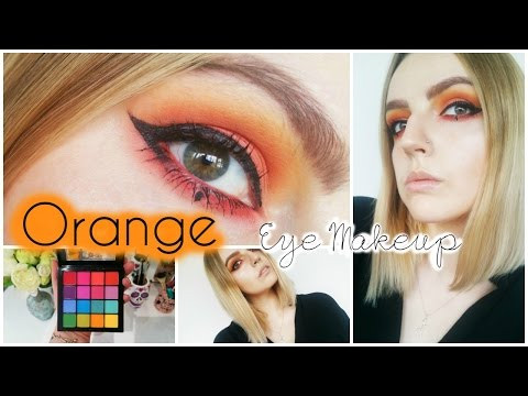 Orange Eye Makeup Tutorial | NYX Ultimate Brights