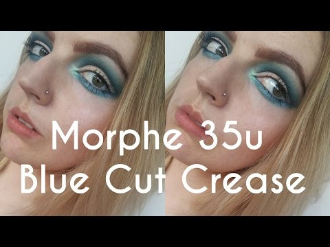 Blue Cut Crease | Morphe 35U Palette