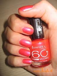 Read more about the article Rimmel 60 seconds Nail polish in 409 Coral Crush