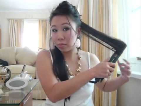 You are currently viewing How To: Babydoll curls with a flat iron