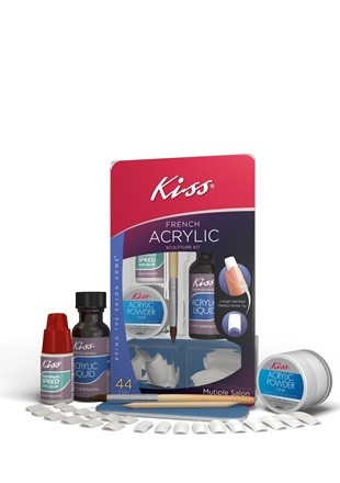 Kiss Professional Complete Acrylic Sculpture Kit AK100, Size: Large, White