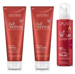 John Freida Repair Shampoo, Conditioner and Protecting Root Lift Foam - Beauty Bulletin