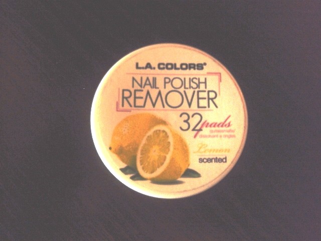  COLORS Nail Polish Remover Pads 32- Lemon Scented - Beauty Bulletin