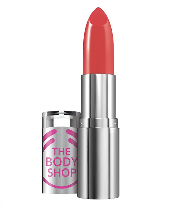 Read more about the article The Body Shop Colour Crush Shine Lipstick in Sunset Romance
