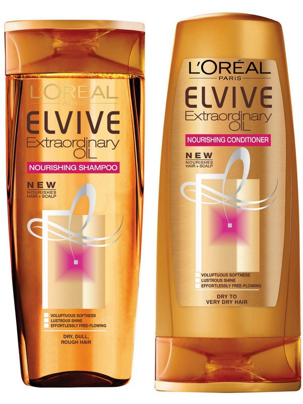 fjende Slagter Læne L'Oreal Elvive Extraordinary Oil Nourishing Shampoo and Conditioner -  Beauty Bulletin