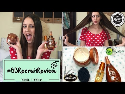 You are currently viewing #BBRecruitReview Day 6: Garnier & Denman Package