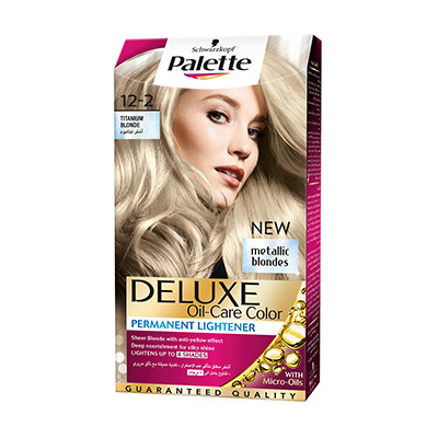Schwarzkopf Palette Deluxe Titanium Blonde 12-2 - Beauty Bulletin