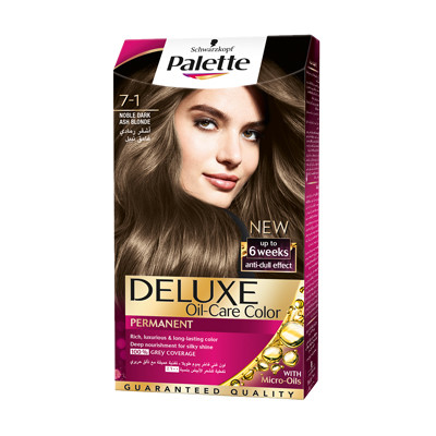 Schwarzkopf Palette Deluxe Noble Dark Ash Blonde 7-1 - Beauty Bulletin